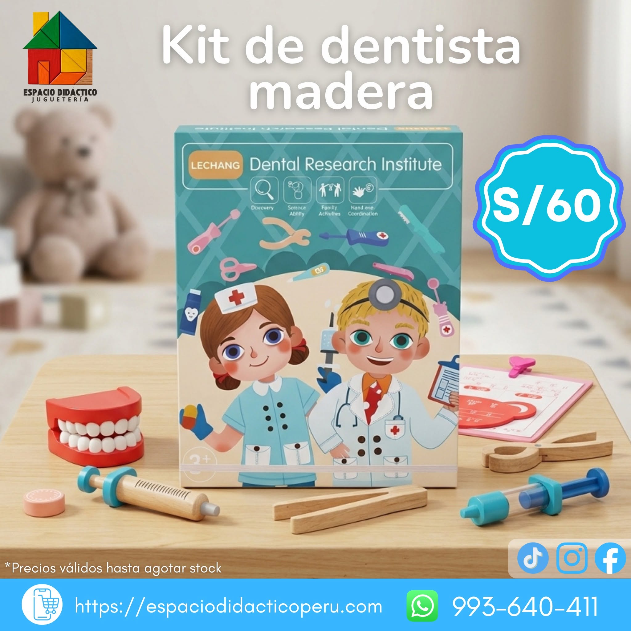 JUEGO DE DENTISTA / DENTAL RESEARCH INSTITUTE
