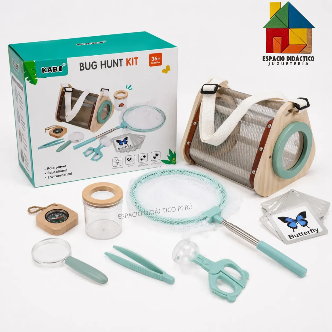KIT ATRAPA INSECTO / BUG HUNT KIT